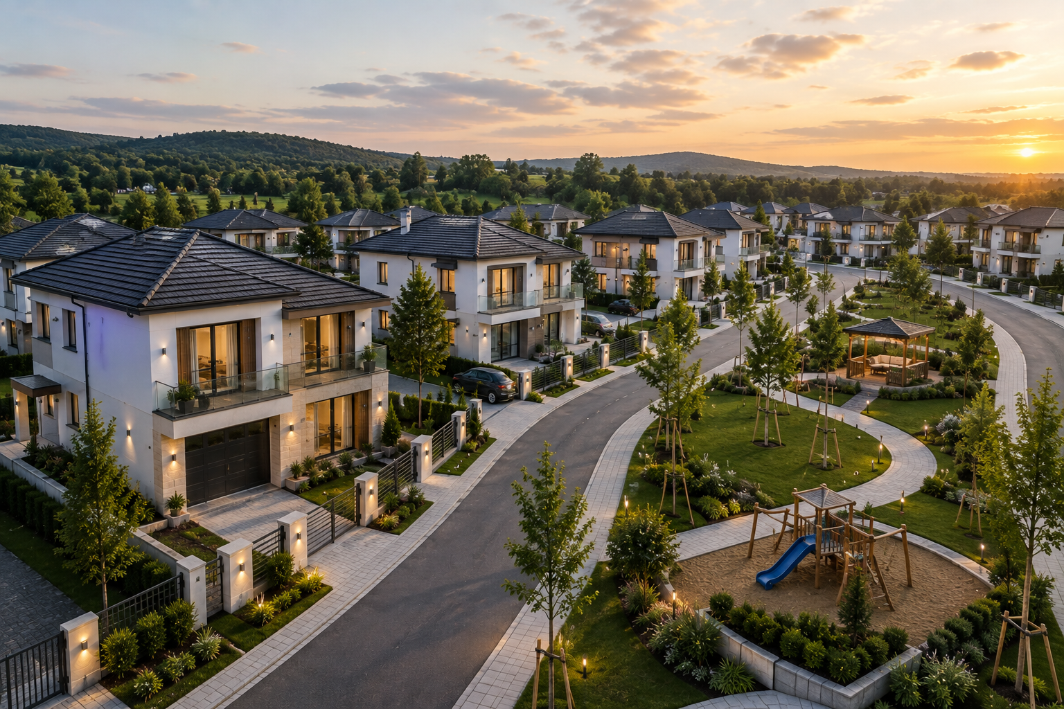 Master-planned residential community